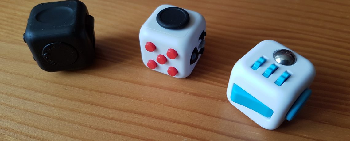 Les fidgets cubes pour évacuer le stress ou focaliser son attention